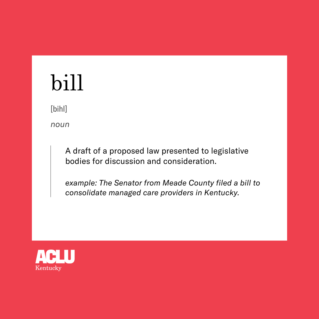 bill definition