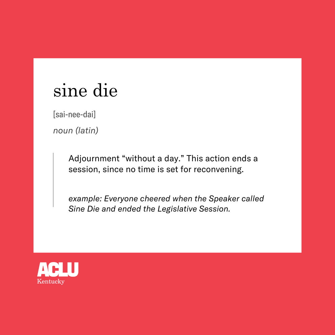 sine die definition