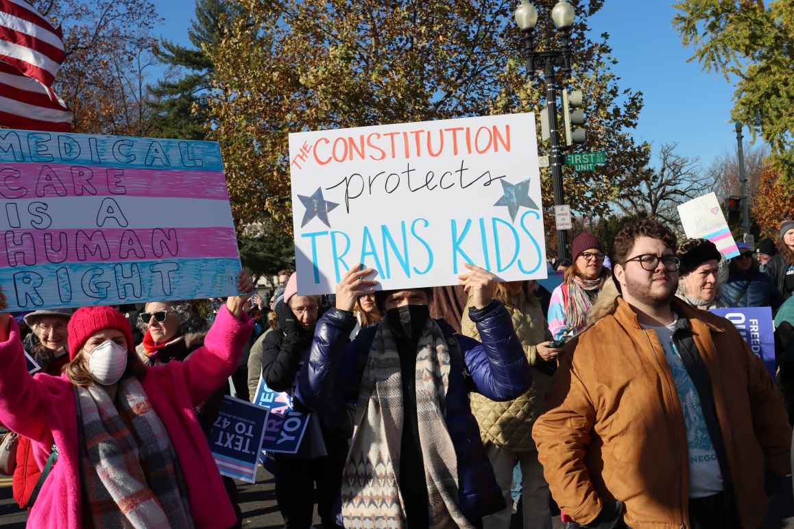 The constitution protects trans kids