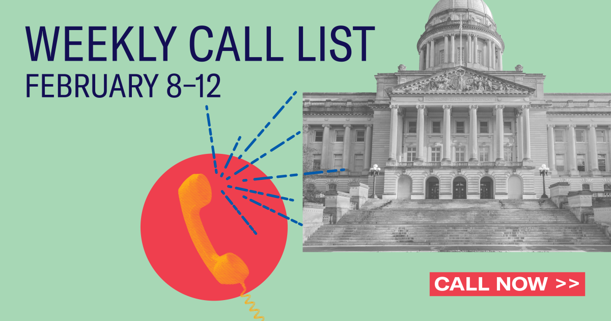 Weekly Priority Bills Feb 8 Feb 12 Aclu Of Kentucky